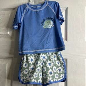 New Two Piece Baby Girls Swimsuit Set 12 Months